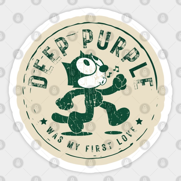 deep purple my first love Sticker by khong guan